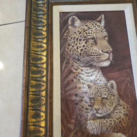 Ruane Manning Framed Leopard